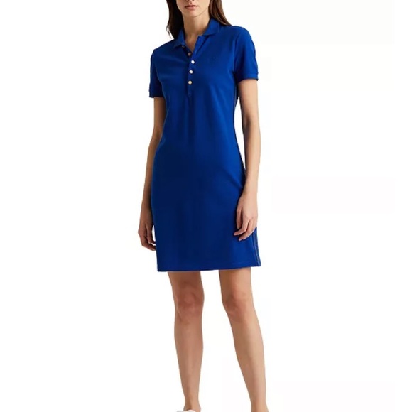 Lauren Ralph Lauren Dresses & Skirts - Lauren Ralph Lauren Petite Pique Polo Dress